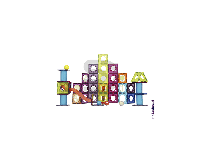 Laberinto magnético con esferas 92 pzas. 2