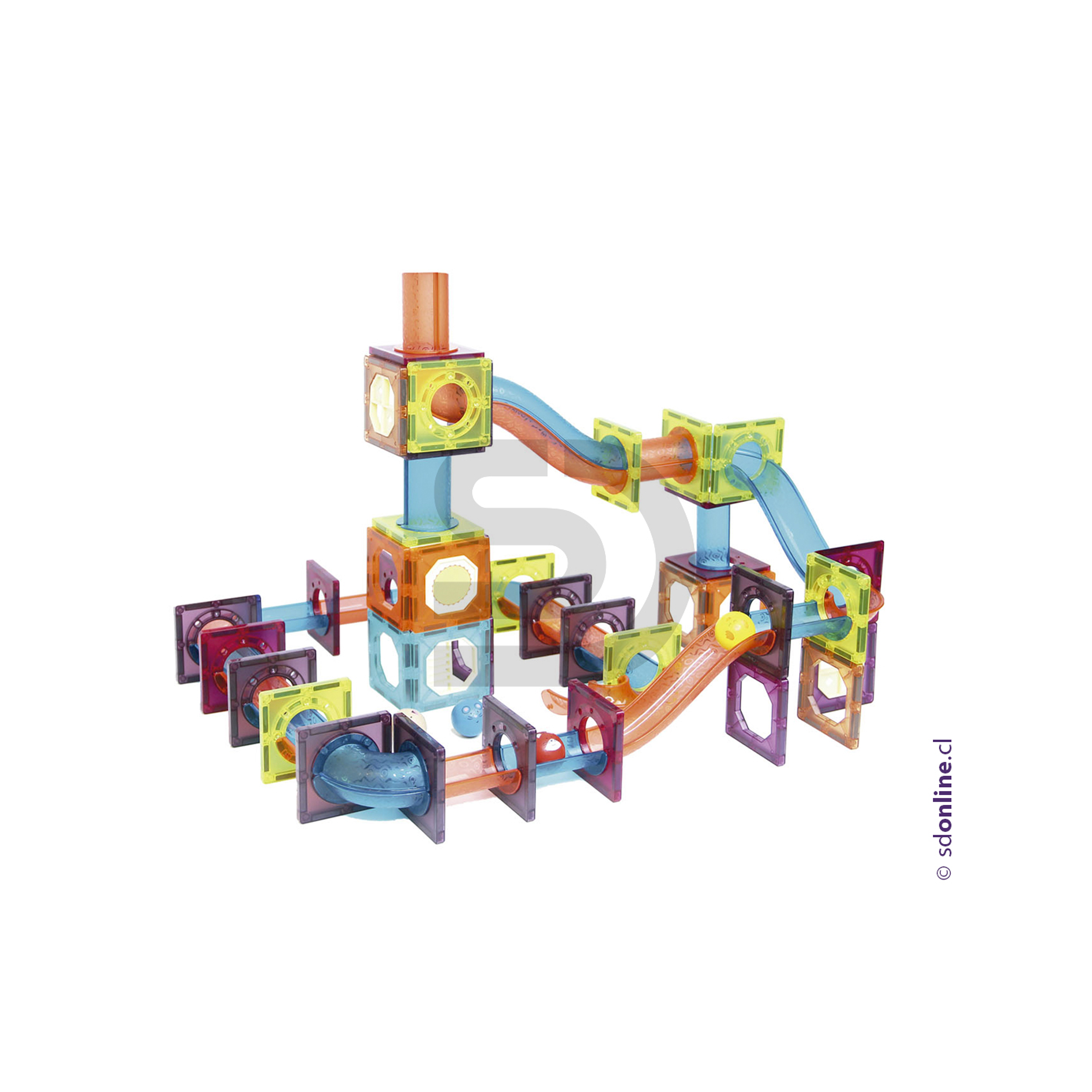 Laberinto magnético con esferas 92 pzas. 3