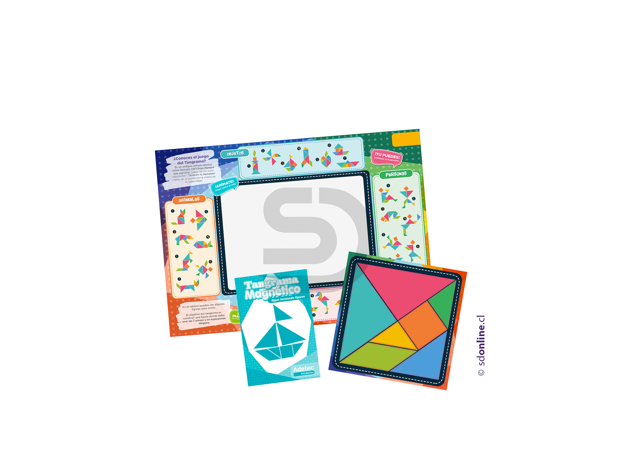 Tangrama magnético 1
