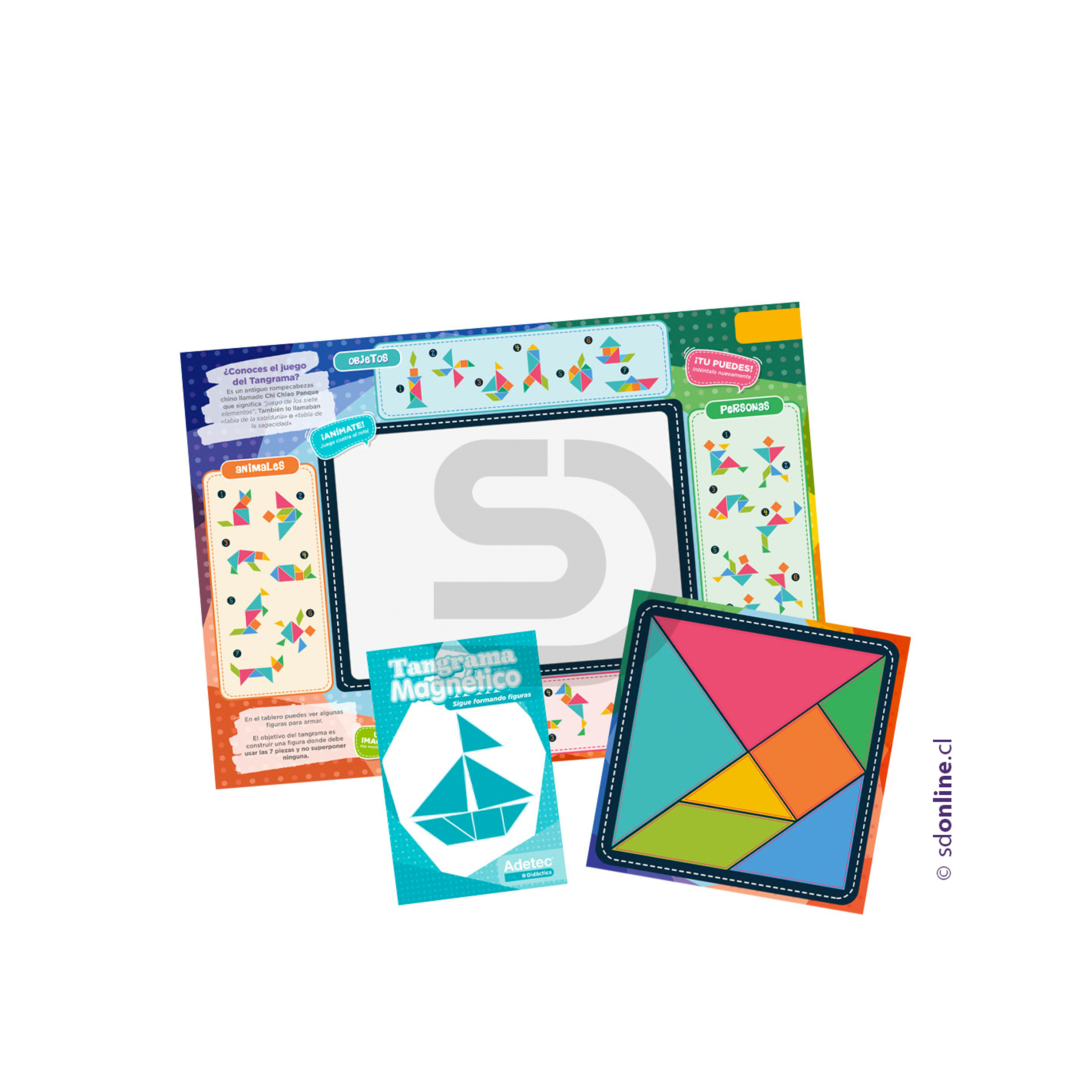 Tangrama magnético 1