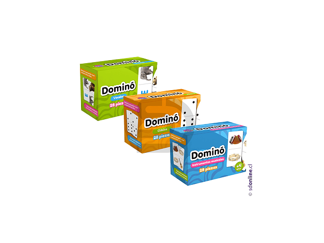 Kit 3 dominós temáticas  1