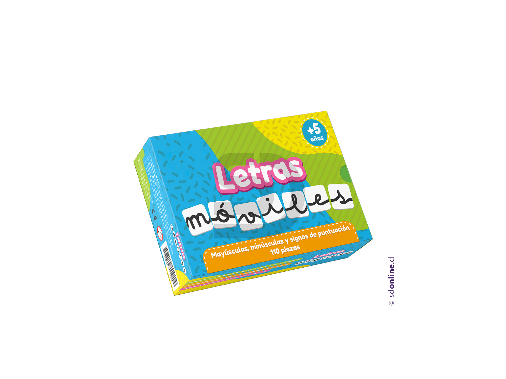 Set letras móvil 110 pzas. 1