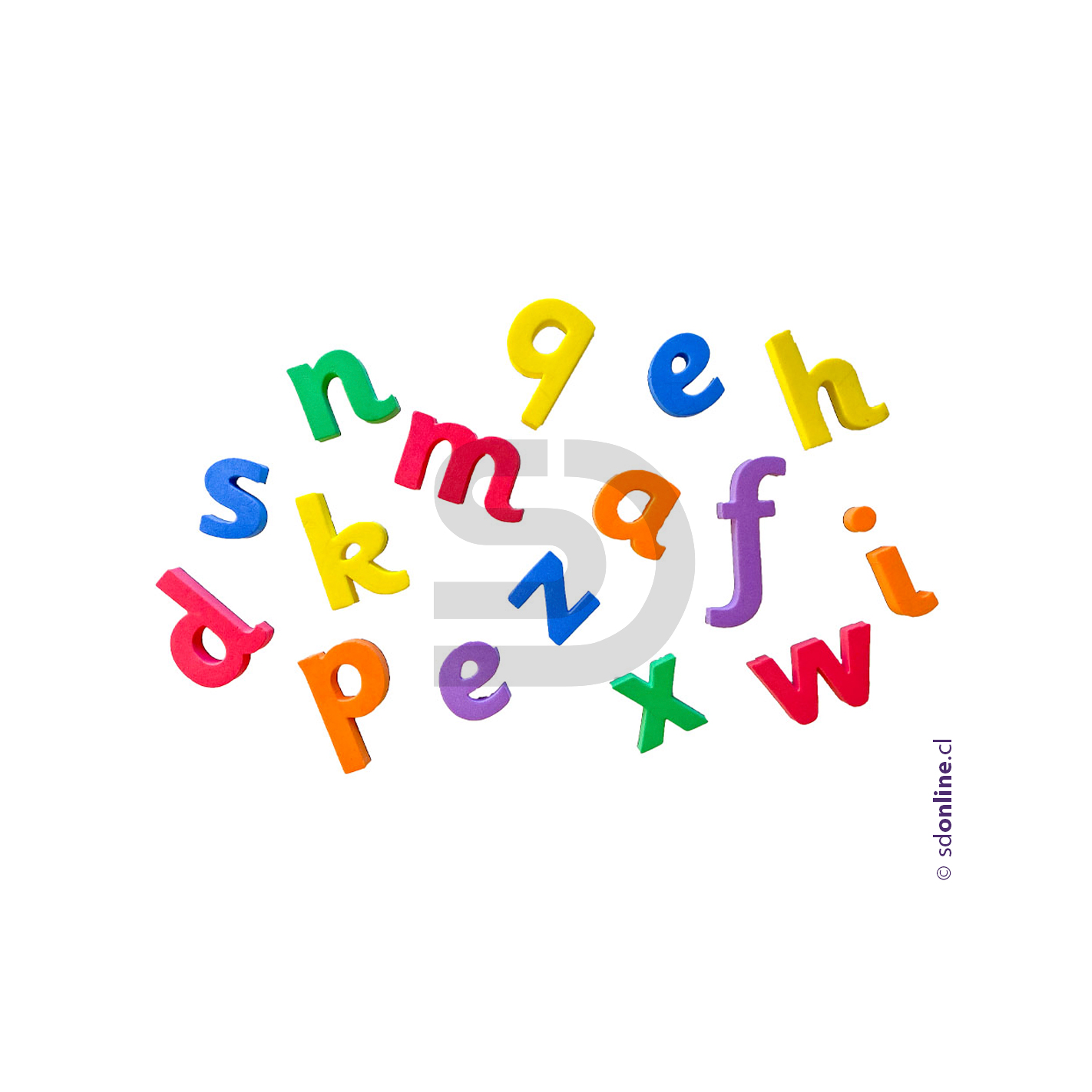 Letras magnéticas jumbo 88 pzas. 2