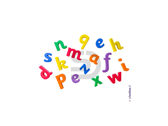 Letras magnéticas jumbo 88 pzas. 2