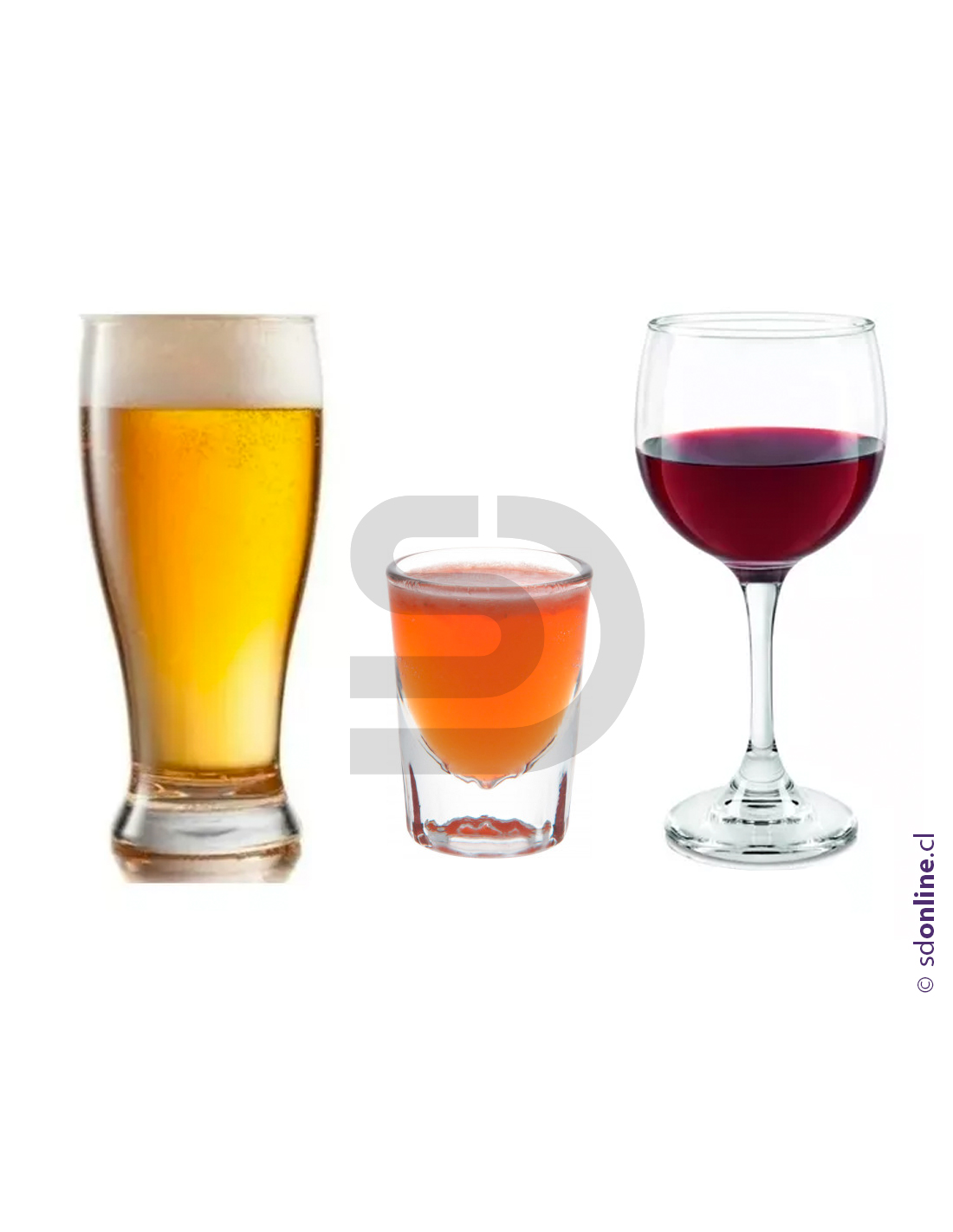 Kit replicas alcohol