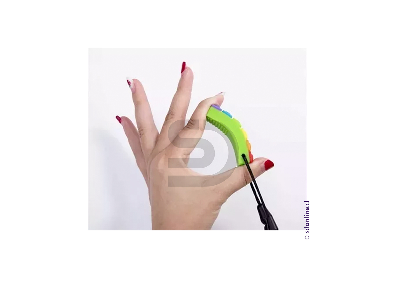 Mordedor sensorial lego multicolor 2