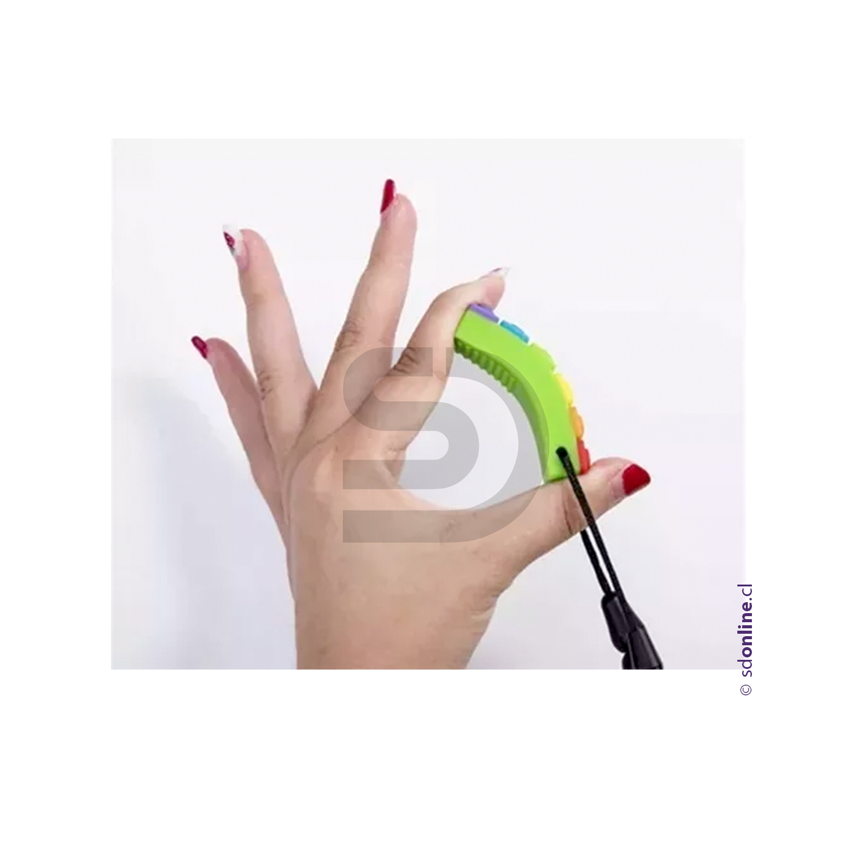 Mordedor sensorial lego multicolor 2