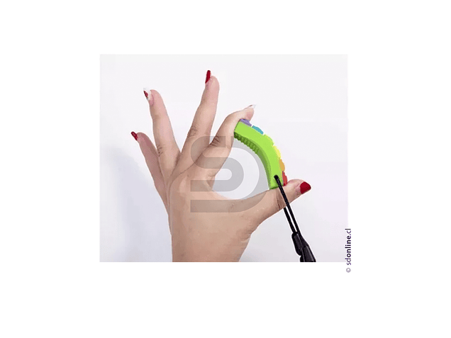 Mordedor sensorial lego multicolor 2