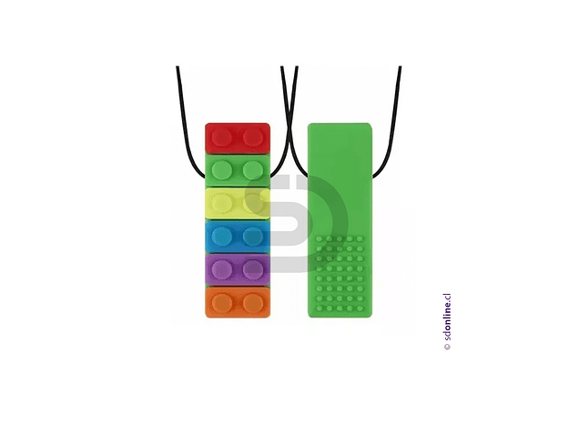 Mordedor sensorial lego multicolor 3