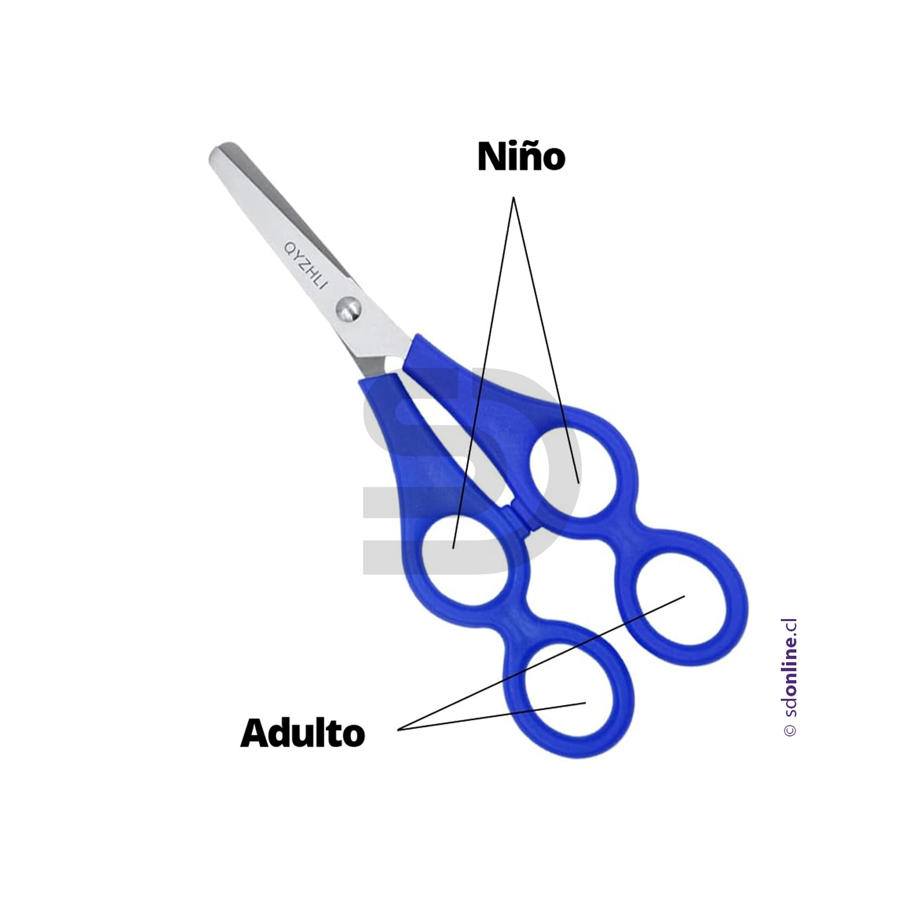 Set tijeras doble control 2