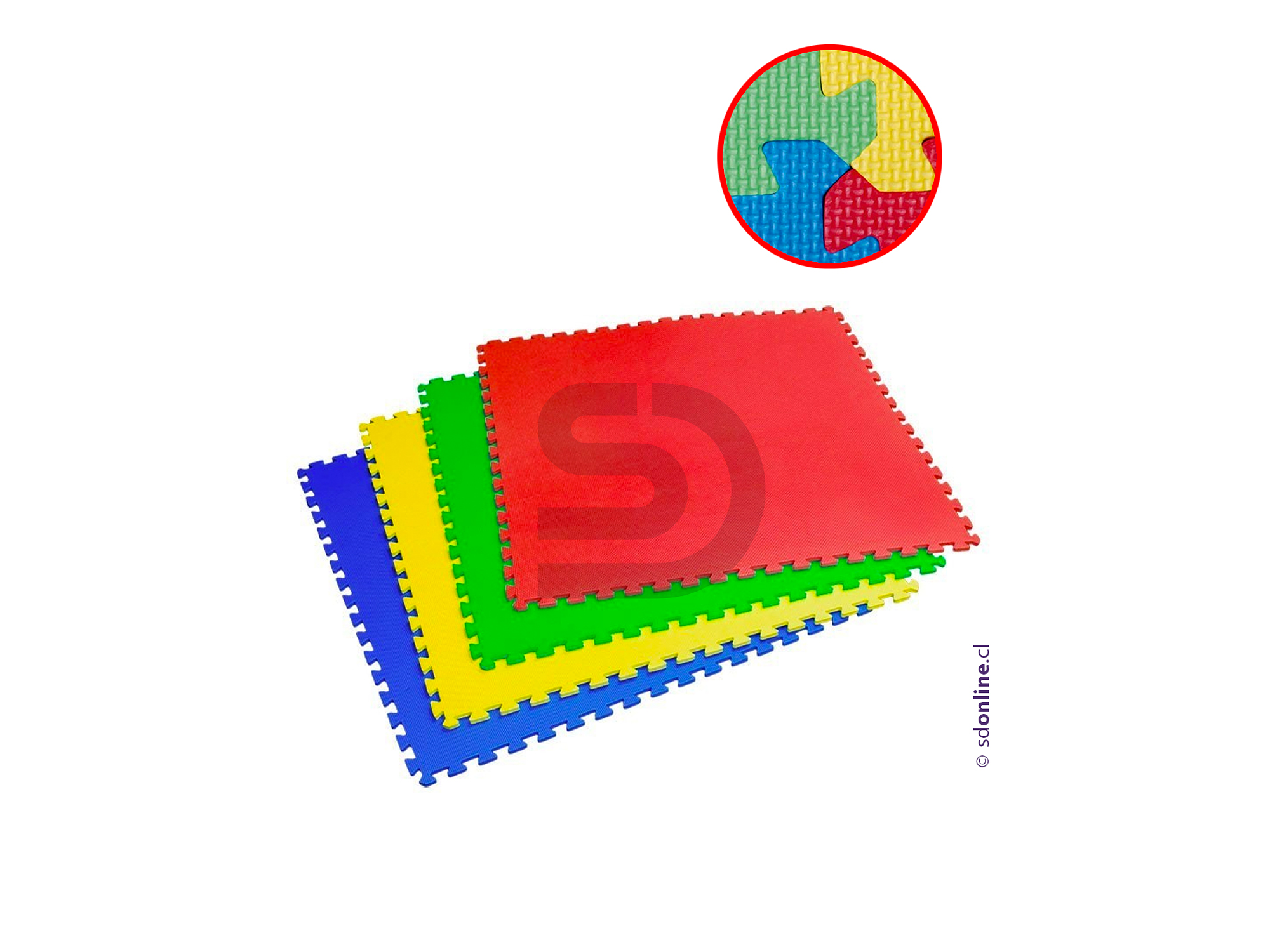 Set alfombras 4 colores 1