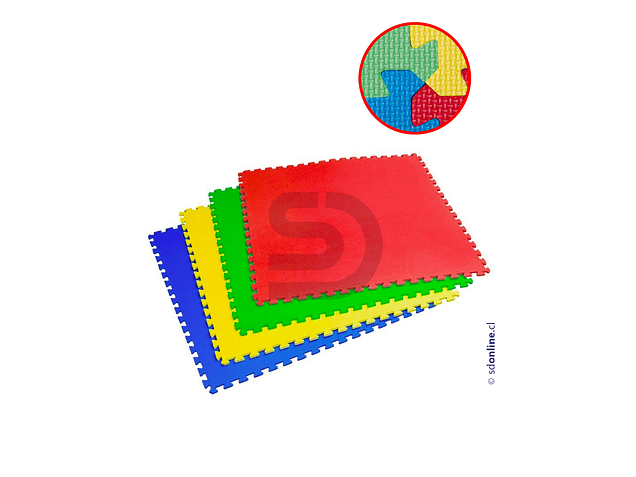 Set alfombras 4 colores 1