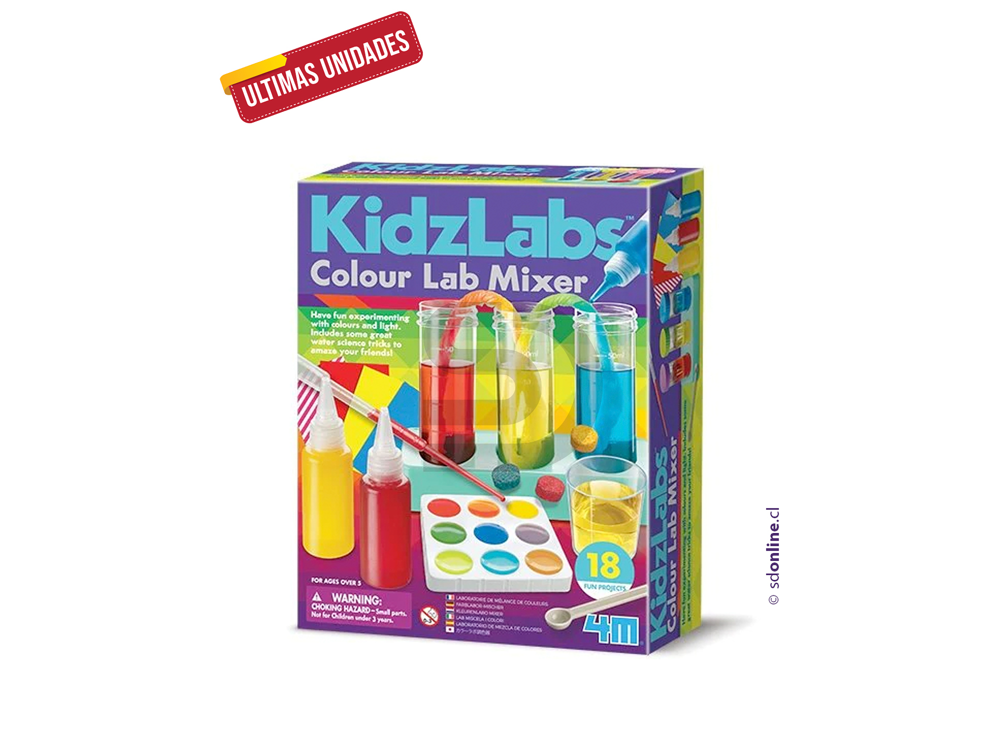 Laboratorio mezcla de colores 1