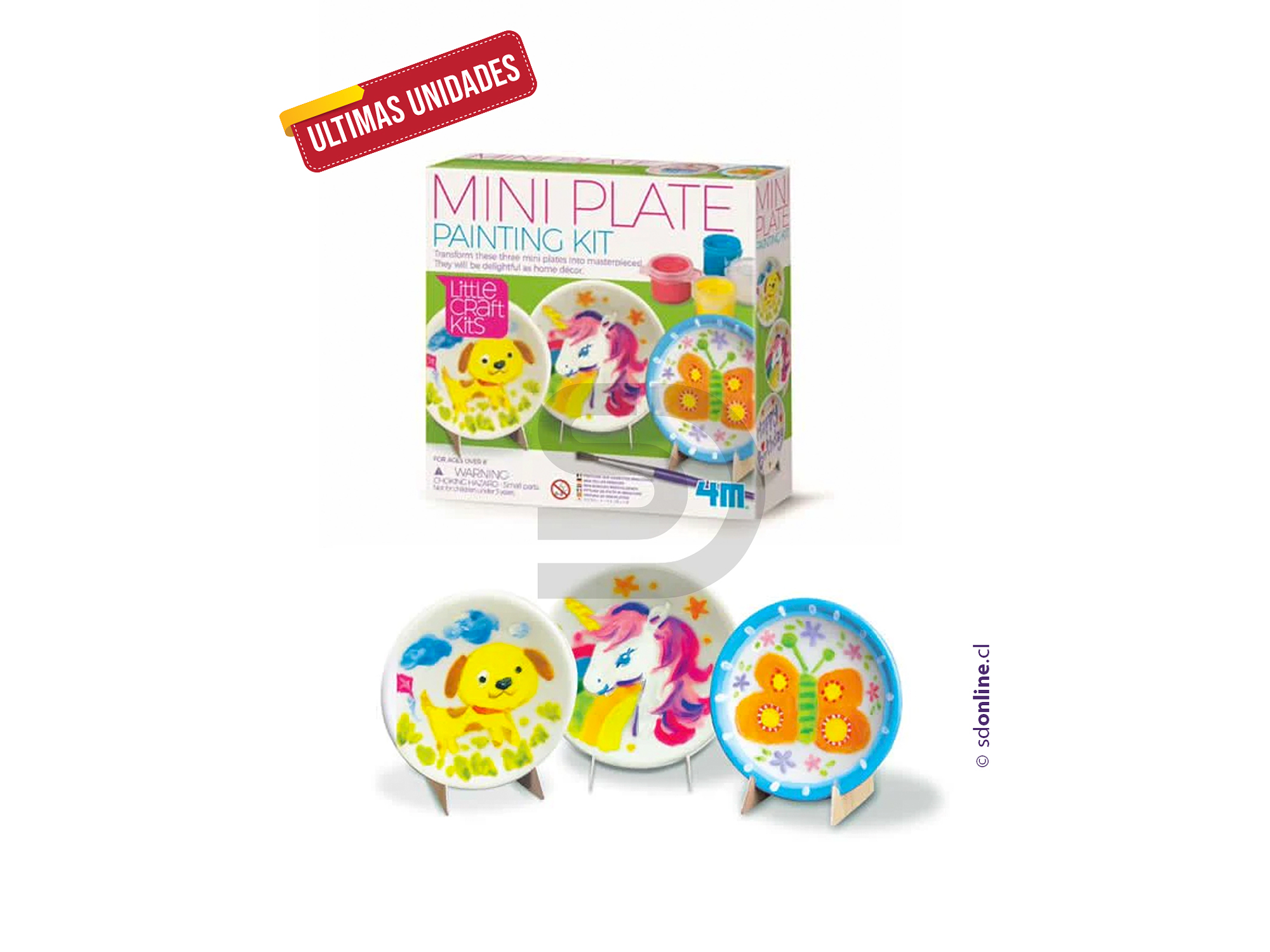 Pinta platos de adorno mas atril 1