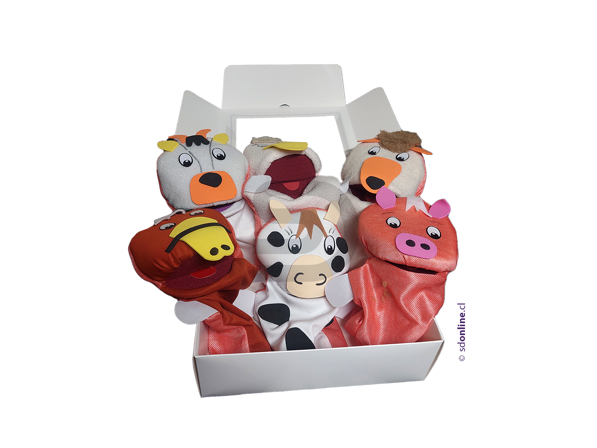 Títeres animales granja 1