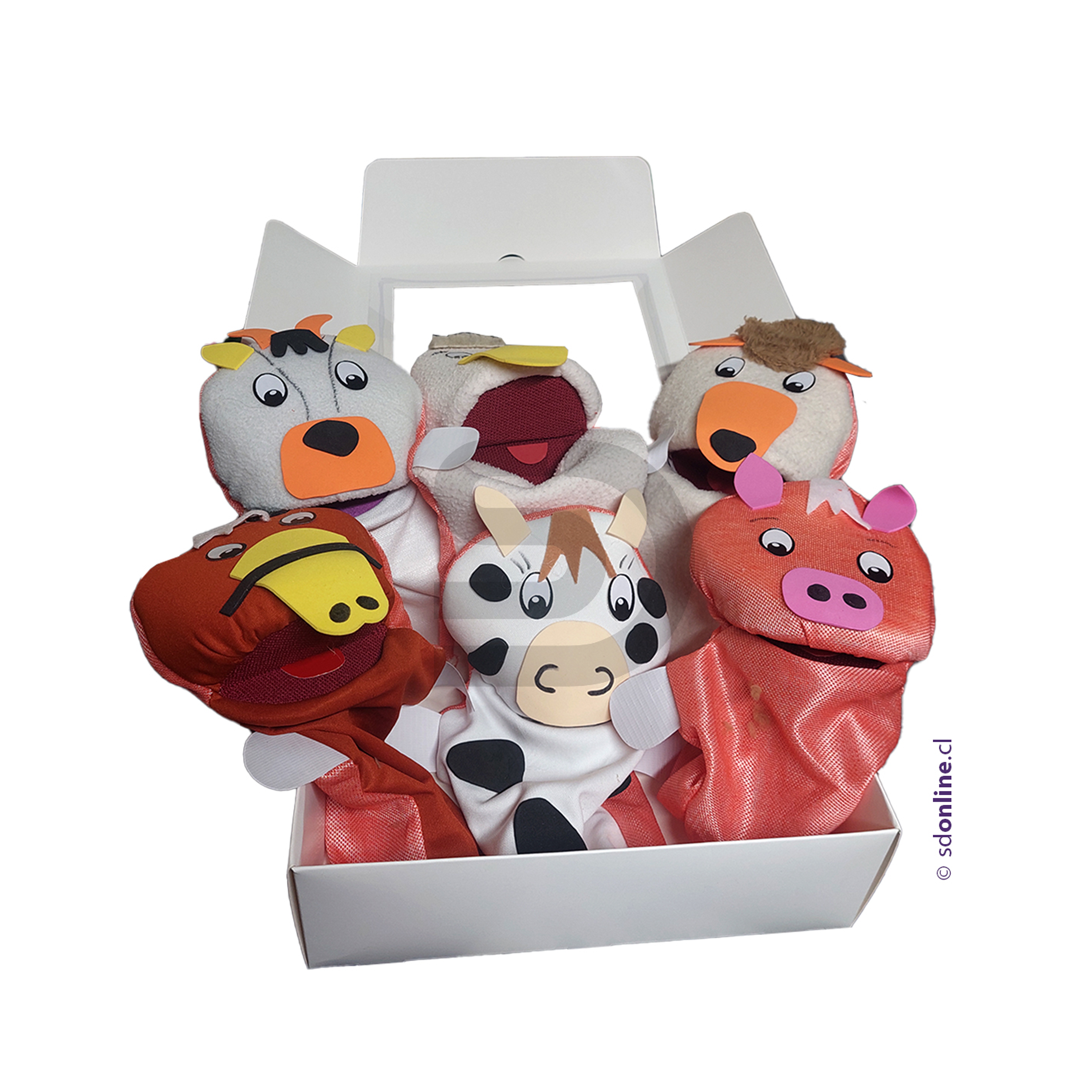 Títeres animales granja 1