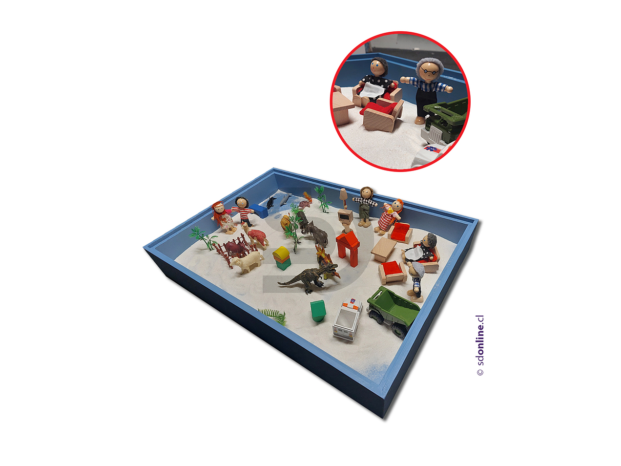 Caja de arena más kit de trabajo básico 1  1