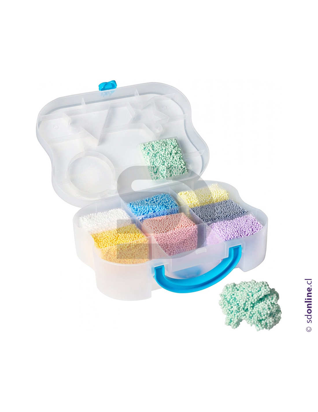 Maleta playfoam 9 colores