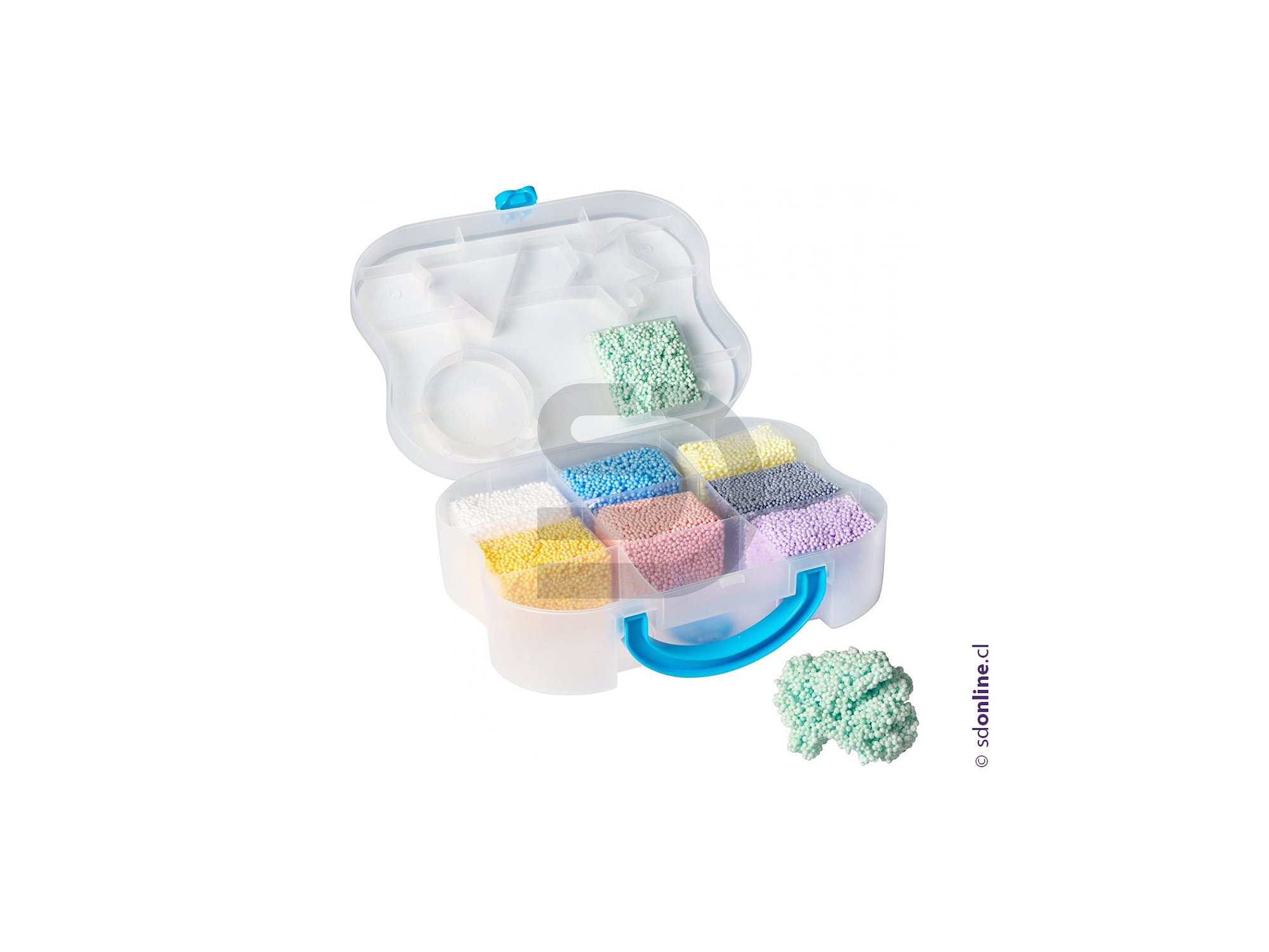 Maleta playfoam 9 colores 1