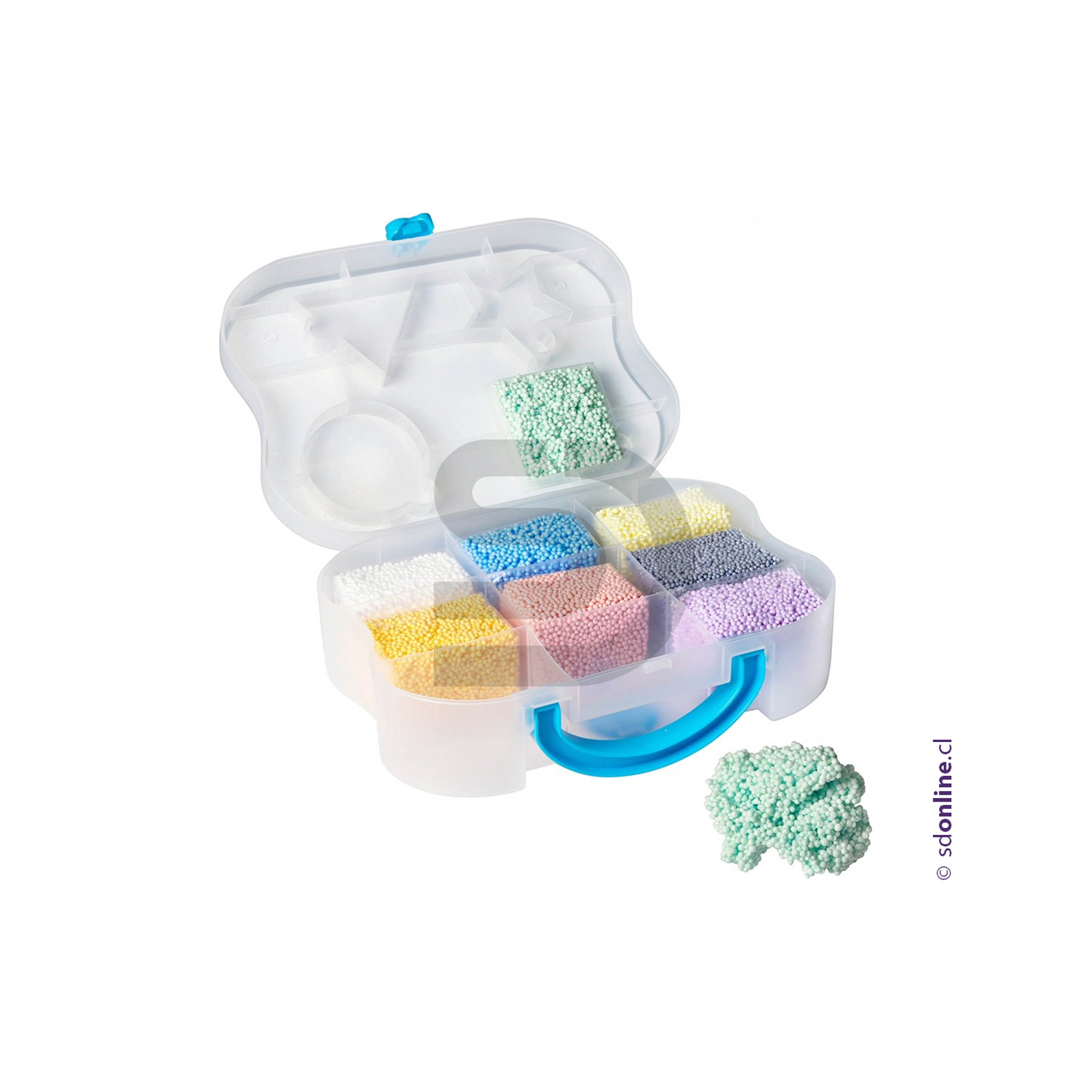 Maleta playfoam 9 colores 1