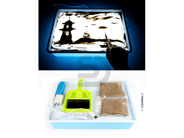 Bandeja de luz con accesorios 1