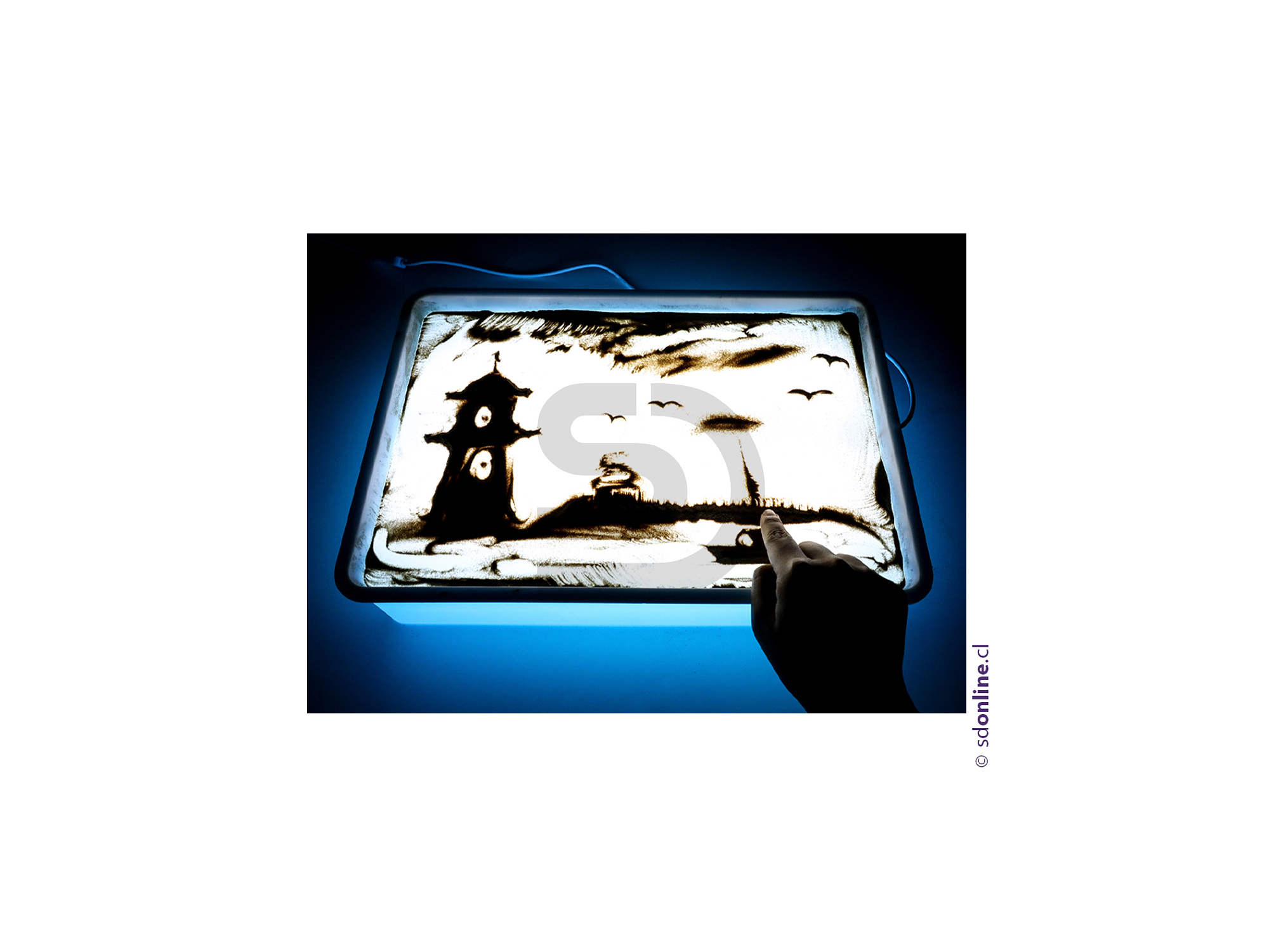 Bandeja de luz con accesorios 3