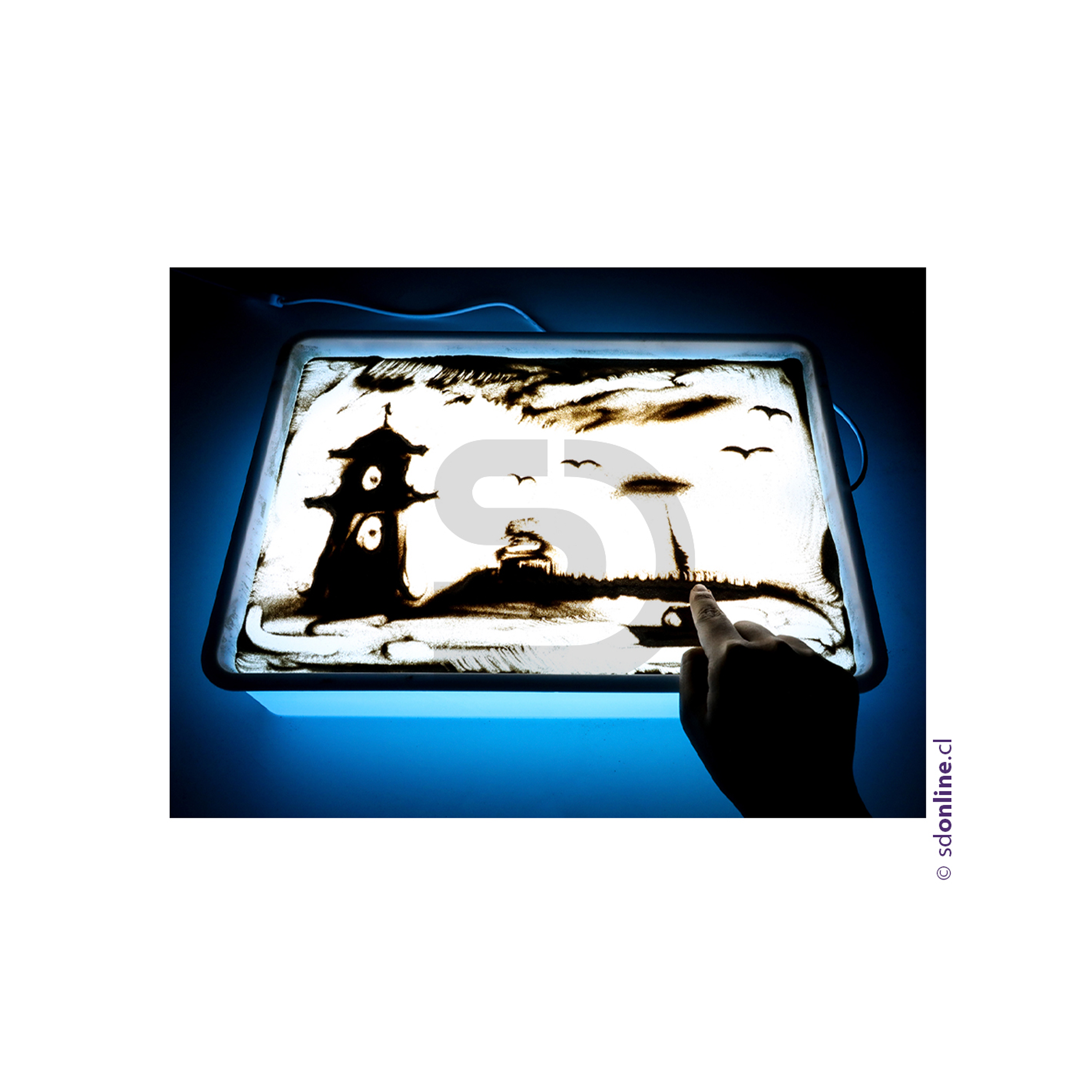 Bandeja de luz con accesorios 3