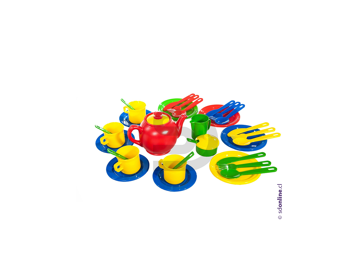 Juego de te 34 Pzas 1