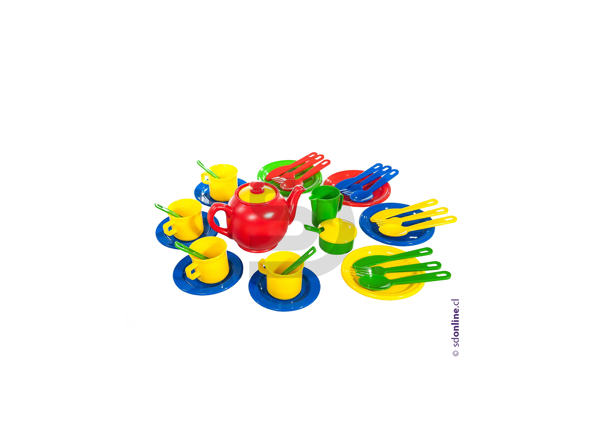 Juego de te 34 Pzas 1