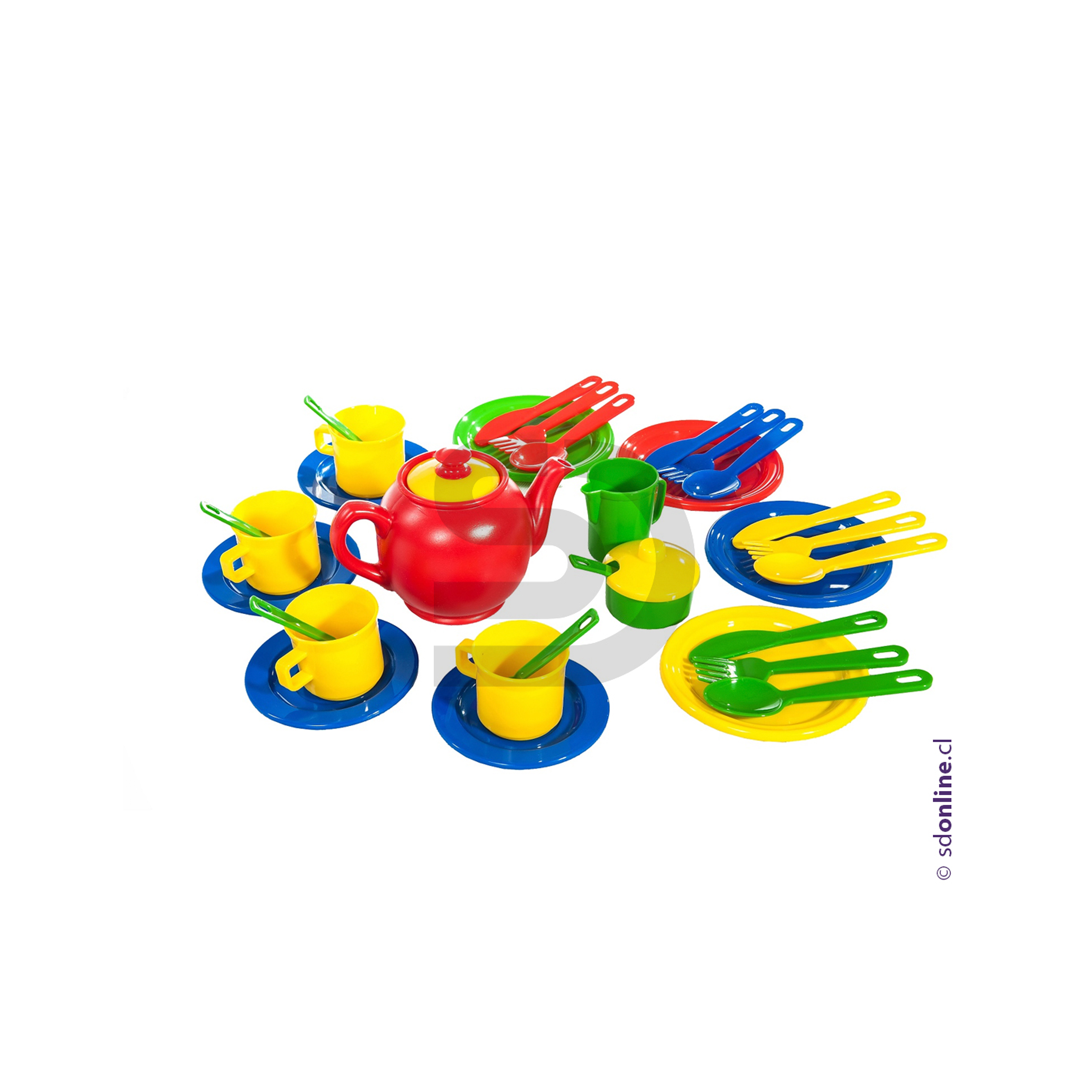 Juego de te 34 Pzas 1