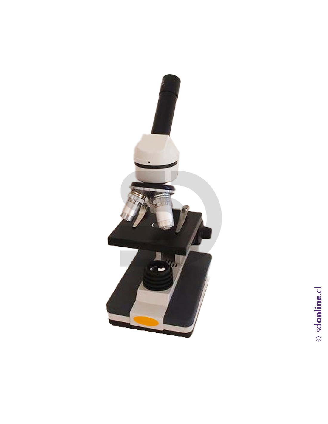 Microscopio monocular 3 obj. 400x