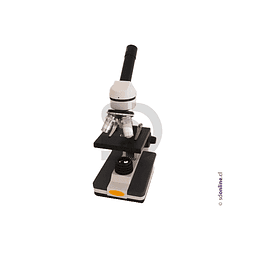 Microscopio monocular 3 obj. 400x