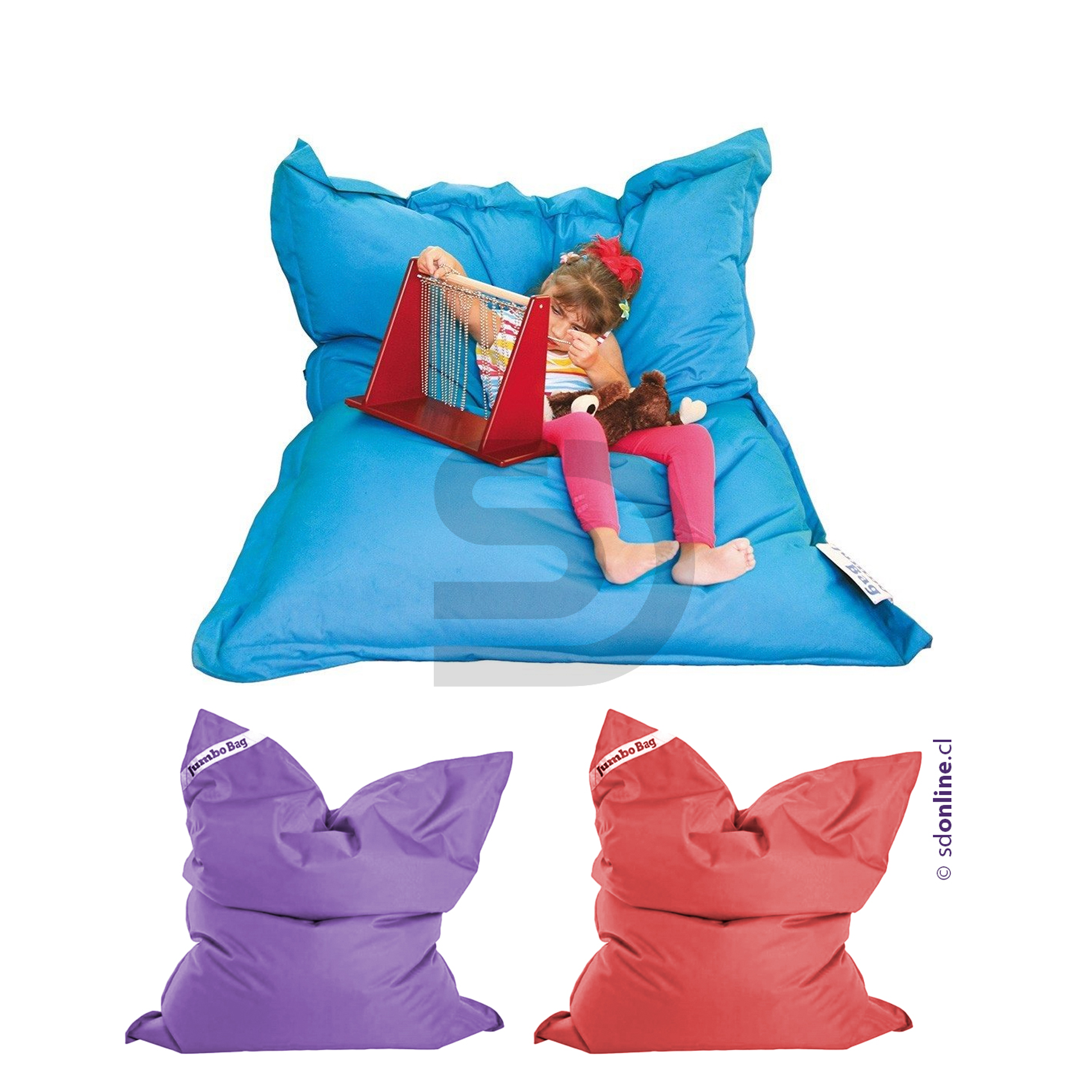 Cojín gigante de seguridad y caida 120x100 cms 1