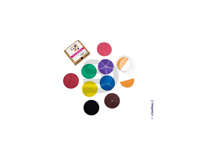 Fracciones circulares 71 pzas. 1