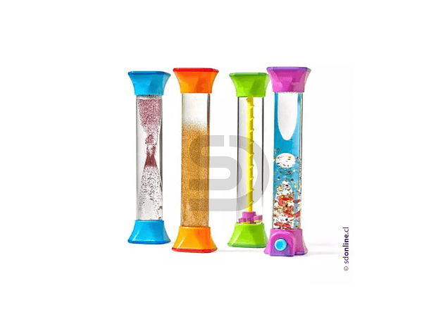 Tubos sensoriales 4 pzas. 1