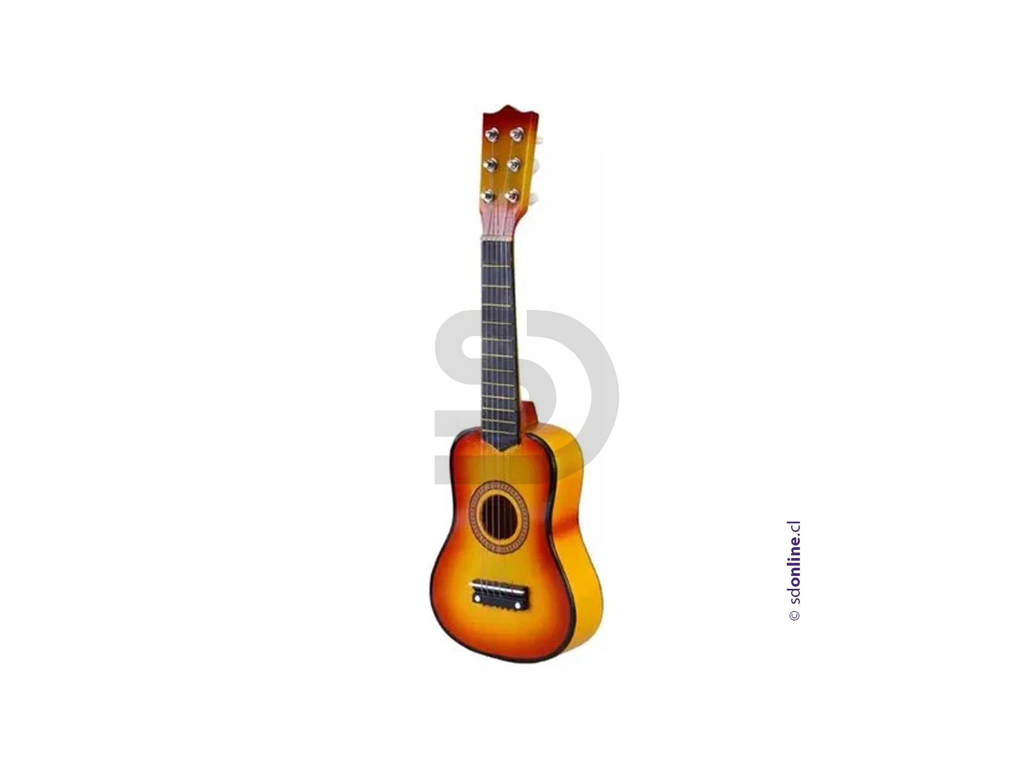 Guitarra infantil de madera colores y diseños 2