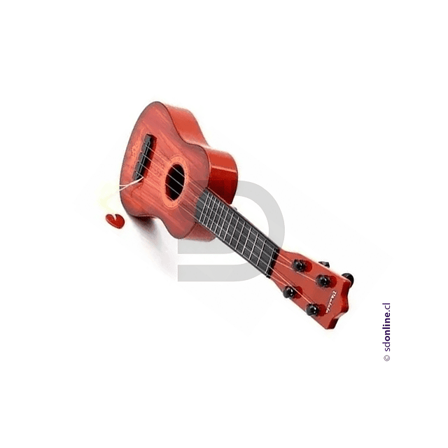Guitarra infantil de madera colores y diseños