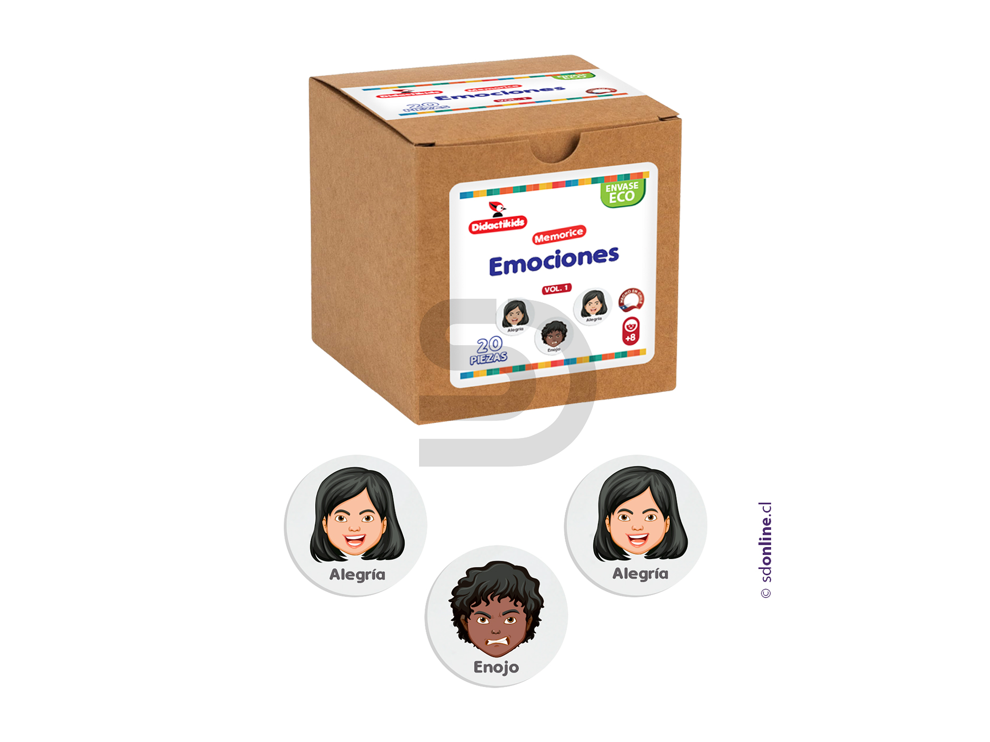 Memorice de emociones - Vol 1 4