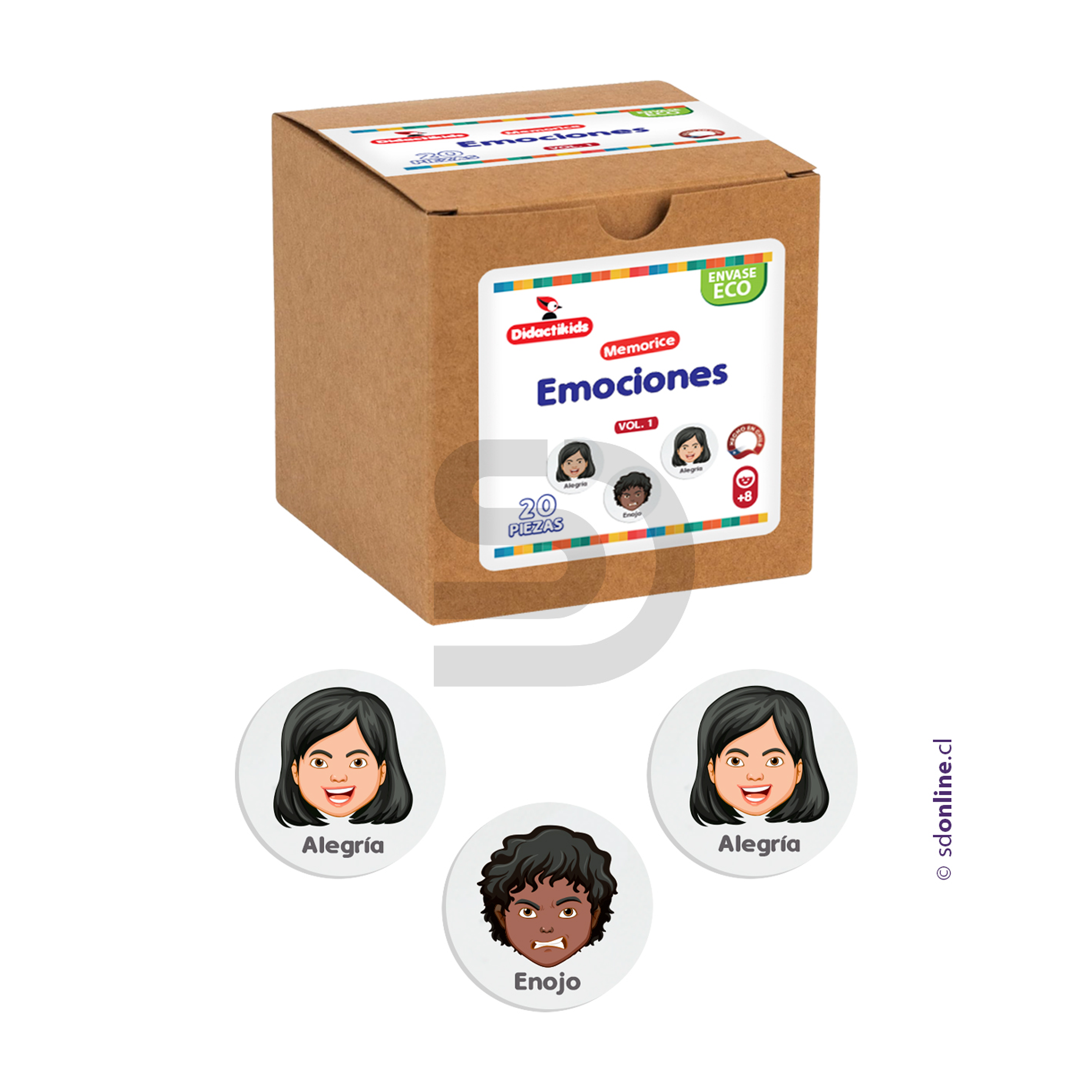 Memorice de emociones - Vol 1 4