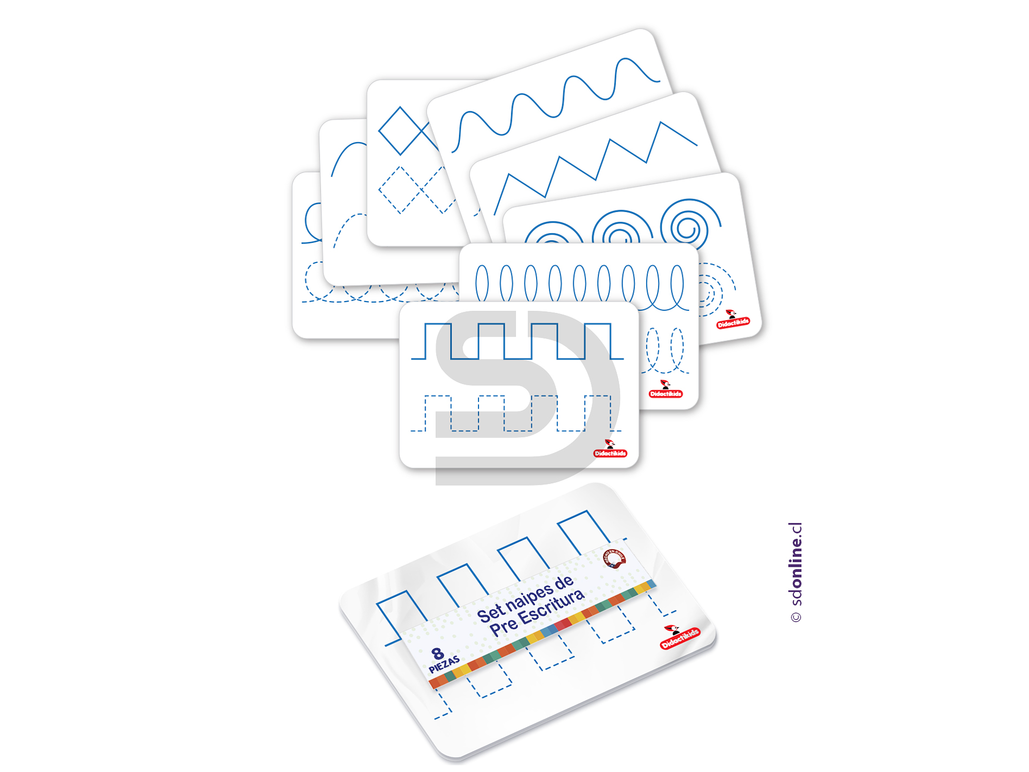 Set fichas de Preescritura 2