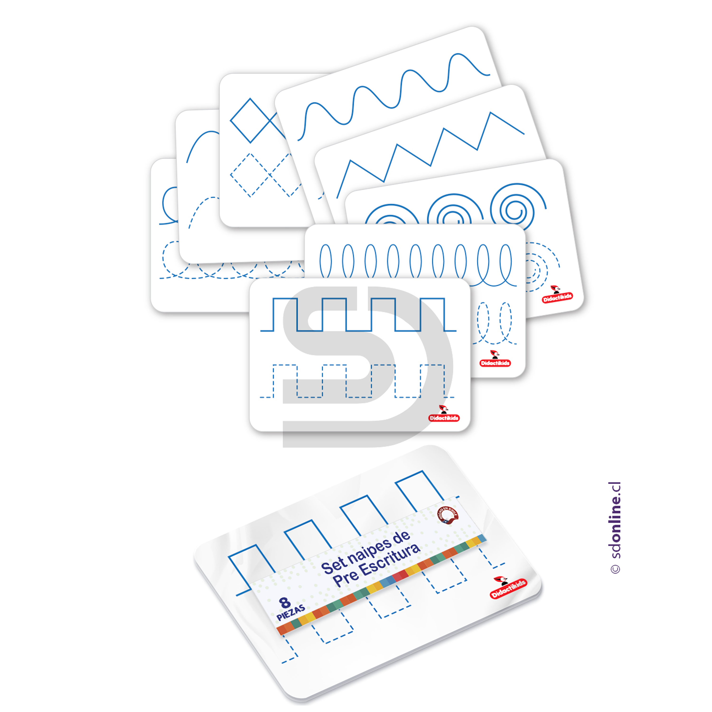 Set fichas de Preescritura 2