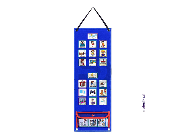 Tabla de anticipación de rutina diaria 1