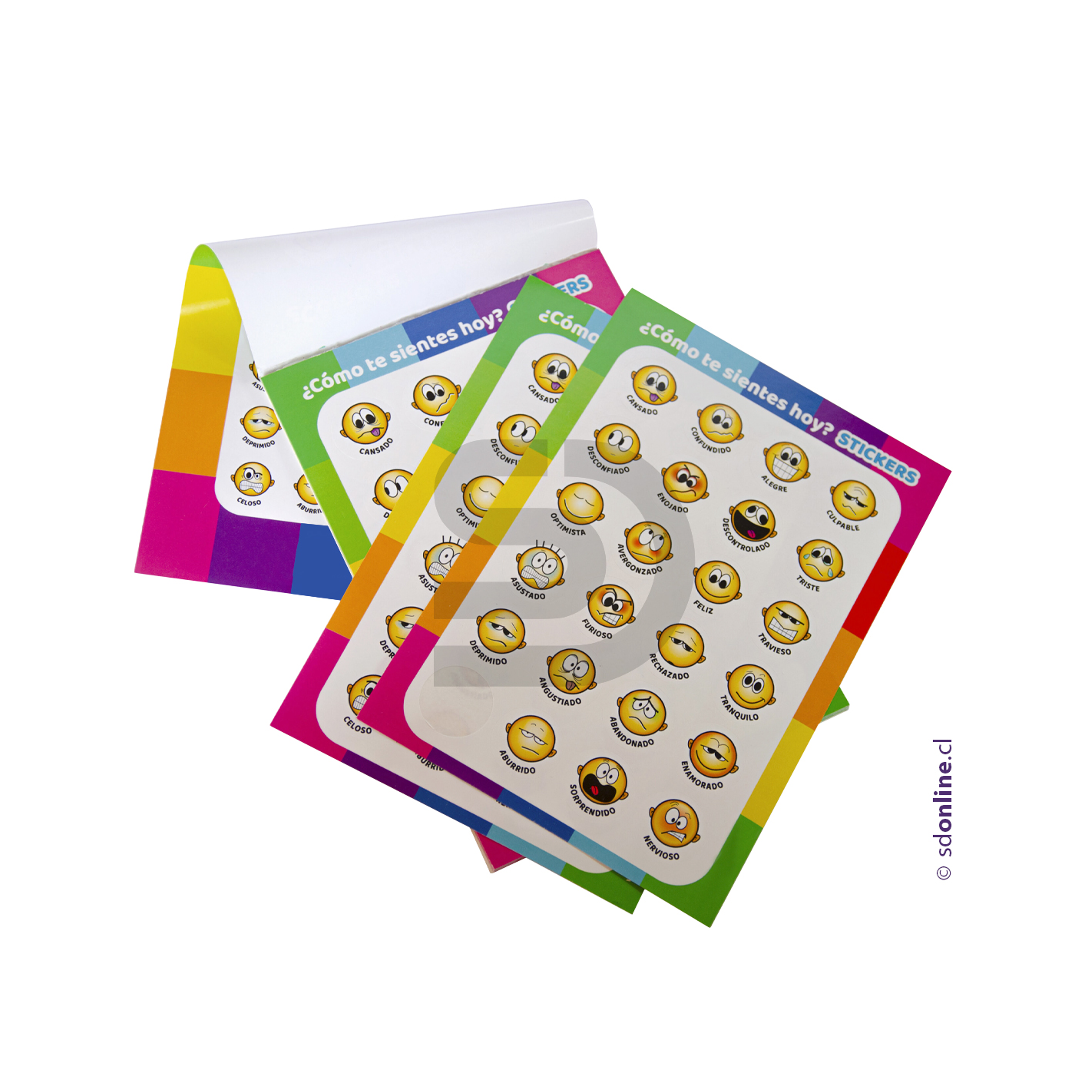 Stickers de emociones 1