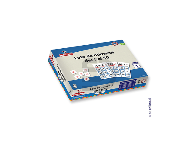 Loto de números del 1 al 50 2