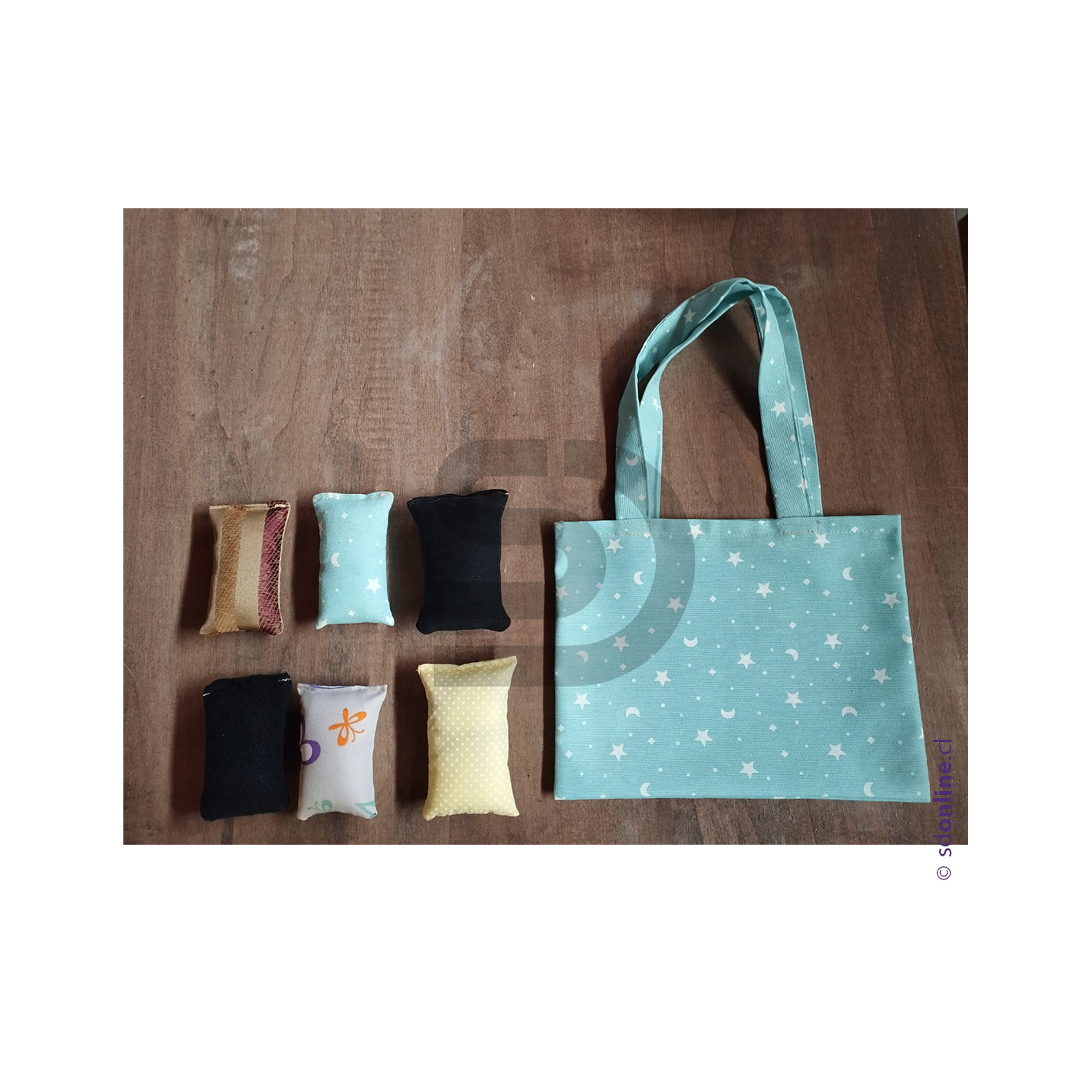 Set 12 almohaditas terapéuticas aromas 3