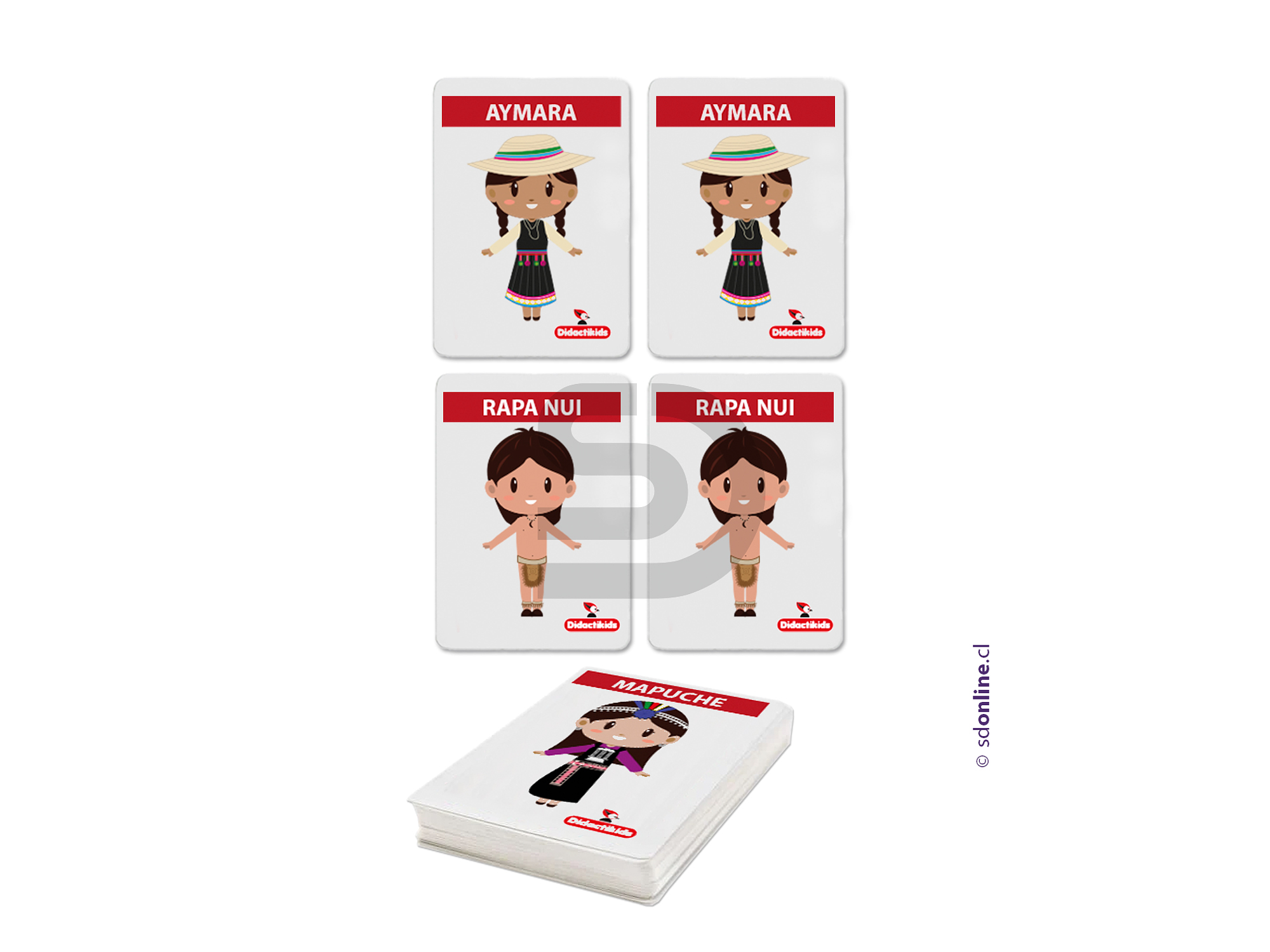 Set pueblos originarios de Chile 1