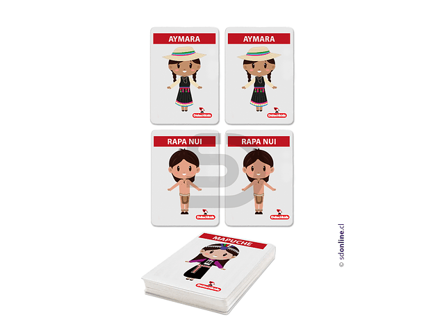 Set pueblos originarios de Chile 1