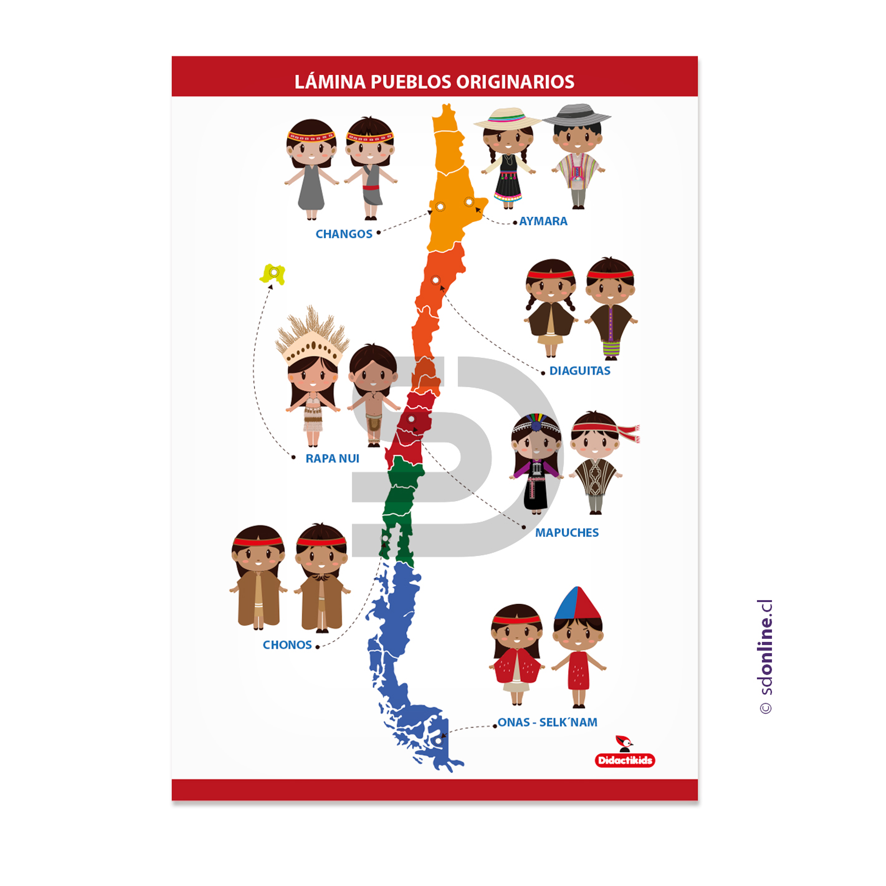 Set pueblos originarios de Chile 2