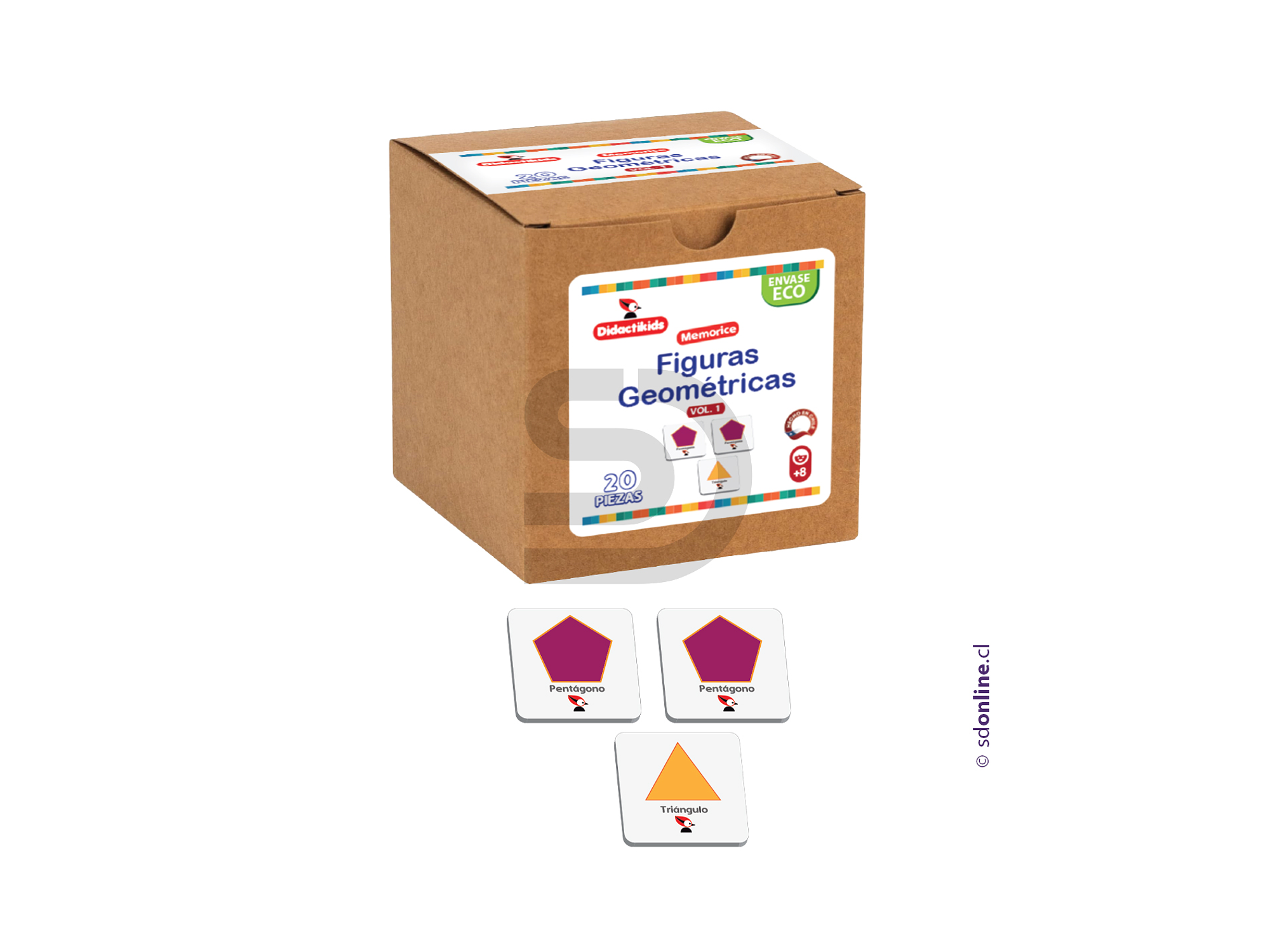 Memorice de figuras geométricas 1