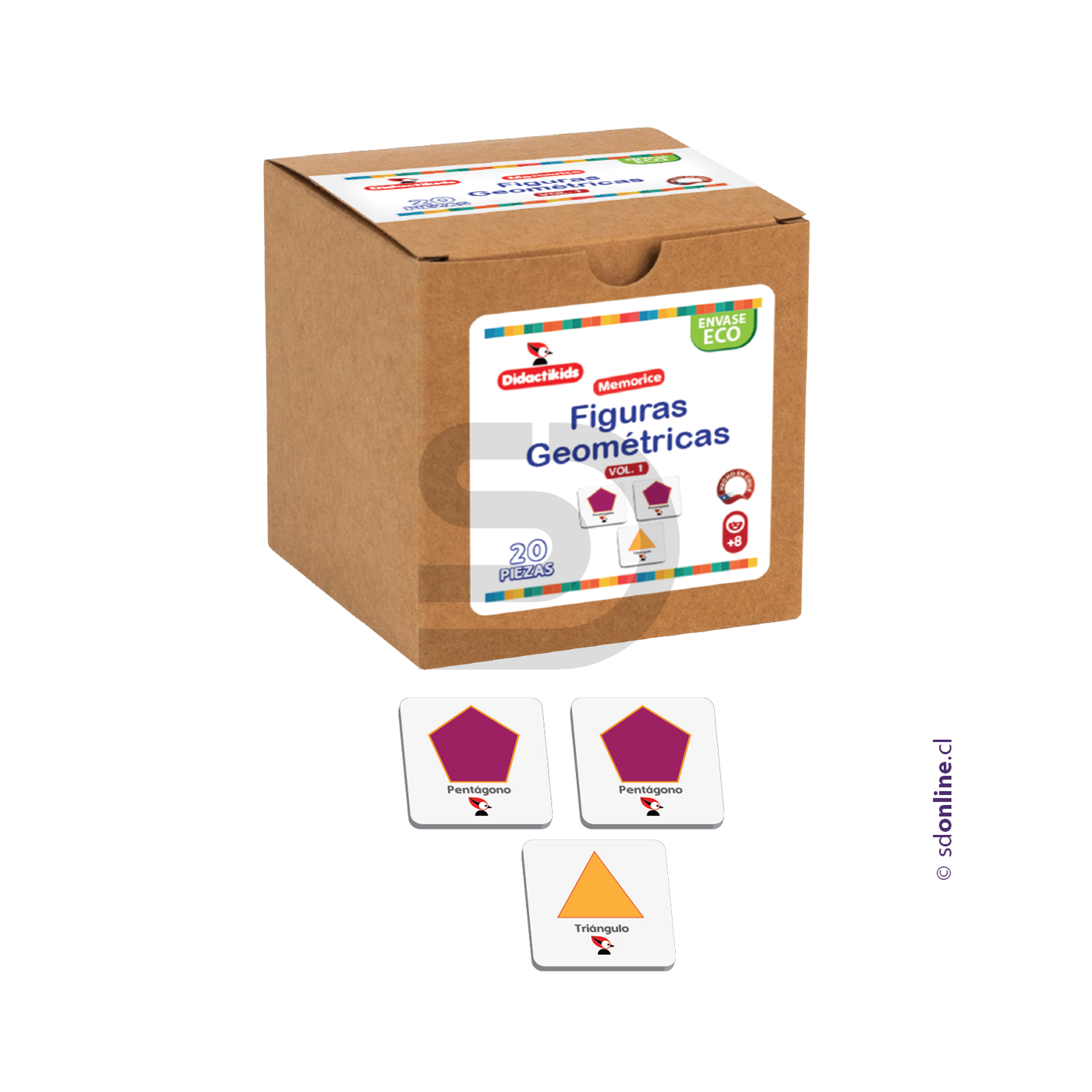 Memorice de figuras geométricas 1